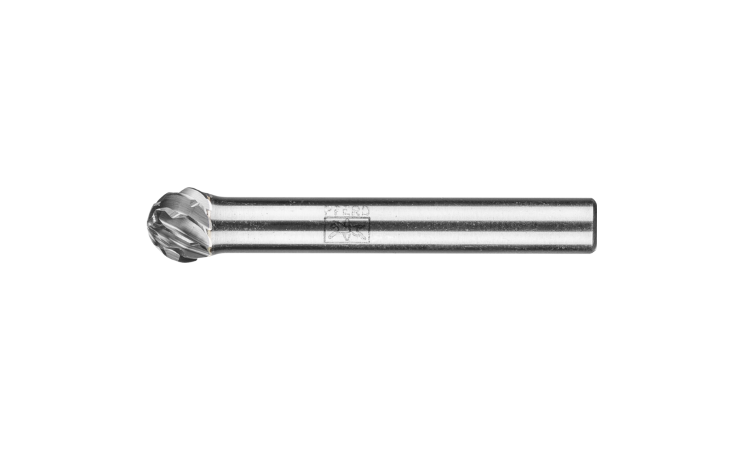 HM-Frässtift Form D Kugel TiALN besch Schaft 3-8mm Fräsdurchmesser 3 bis 16mm