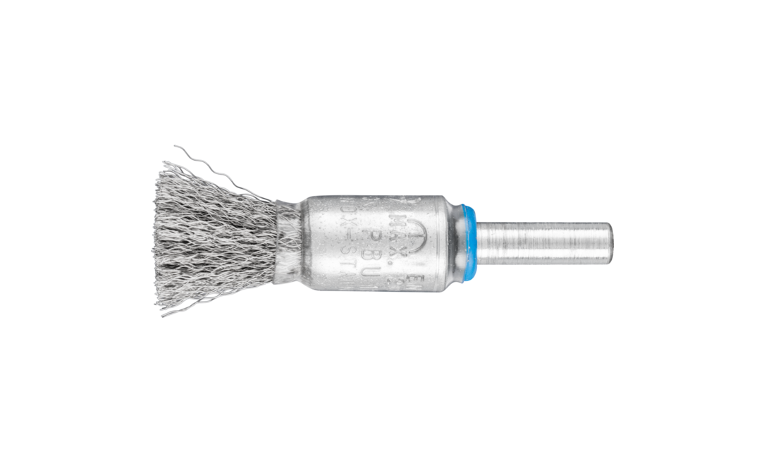 Pack of 10 20000 RPM 2 Diameter.012 Wire Diameter Stainless Steel Wire 2 Diameter.012 Wire Diameter PFERD Inc. INOX PFERD 82908 Stem Mounted End Crimped Wire Brush 