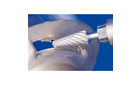 Frese in metallo duro per uso altamente professionale - Taglio INOX per acciaio inossidabile (INOX) - Forma a cono con punta arrotondata KEL - Diam. gambo 6 mm - KEL 1020/6 INOX - ANWENDUNGSBILD 2