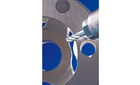 TC burrs for high-performance applications - INOX cut for stainless steel (INOX) - Cylindrical shape ZYA without end cut - Shank dia. 6 mm - ZYA 0616/6 INOX - ANWENDUNGSBILD 3