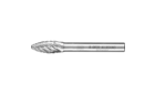 适用于高性能应用的碳化钨旋转锉 - 通用齿形ALLROUND齿 - 火焰形 B - 柄径6毫米 - B 0820/6 ALLROUND - 产品图片