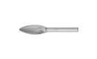 广泛应用的碳化钨旋转锉刀 - 适用于粗加工及精加工 - 火焰形 B - 柄径6毫米 - B 1230/6 Z3 - 产品图片