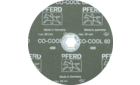 COMBICLICK® quick-mounting system - Fibre discs - Ceramic oxide CO-COOL - COMBICLICK® Fiber Disc, 7'' Dia. Ceramic Oxide CO-COOL, 60 Grit, Upgrade - PRODUKTBILD HINTEN