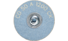 COMBIDISC® quick-change discs - Abrasive discs - Aluminum oxide A compact grain - CD system - 2'' COMBIDISC® Abrasive Disc Type CD - AO Compact Grain - 1200 Grit - PRODUKTBILD HINTEN