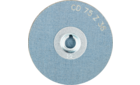 COMBIDISC® quick-change discs - Abrasive discs - Zirconia alumina Z - CD system - 3'' COMBIDISC® Abrasive Disc Type CD - Zirconium - 36 Grit - PRODUKTBILD HINTEN