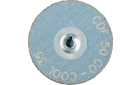 COMBIDISC® quick-change discs - Abrasive discs - Ceramic oxide CO-COOL mini fibre discs - CD system - 2'' COMBIDISC® Abrasive Disc Type CD - Ceramic Fiber Disc, 36 Grit - PRODUKTBILD HINTEN