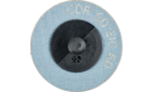 COMBIDISC® quick-change discs - Abrasive discs - Silicon carbide SiC - CDR system - 2'' COMBIDISC® Abrasive Disc Type CDR - Silicon Carbide - 60 Grit - PRODUKTBILD HINTEN