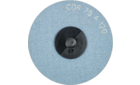 COMBIDISC® quick-change discs - Abrasive discs - Aluminum oxide A - CDR system - 3'' COMBIDISC® Abrasive Disc Type CDR - Aluminum Oxide - 120 Grit - PRODUKTBILD HINTEN