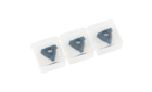 Kesici plaketli freze takımları - Kenarlarda çalışma için EDGE FINISH sistemi - 3 mm radyüslü kesici plaket seti, pahlı kesici plaket seti - 3 mm radyüslü kesici plaket seti - EF-WSP-R3 - Ürün görüntüsü
