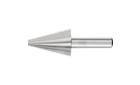 Fraises limes HSS - Formes spéciales - Fraise à antenne sur tige HSS - ø de tige 8 mm - HSS 104/8 SP - Image du produit