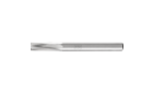 Fraises limes HSS - Pour l'ébauche et la finition - Forme cylindrique avec denture en bout A-ST - ø de tige 6 mm - HSS A 0616ST/6 Z1 - Image du produit