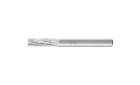 Fresas HSS - Para el arranque de virutas fino y basto - Forma cilíndrica con dentado frontal A-ST - ø mango 6 mm - HSS A 0616ST/6 Z2 - la imagen del producto