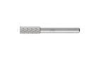 HSS-Frässtifte - Für die Fein- und Grobzerspanung - Zylinderform mit Stirnverzahnung A-ST - Schaft-ø 6 mm - HSS A 0820ST/6 Z3 - Produktbild