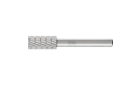 HSS-Frässtifte - Für die Fein- und Grobzerspanung - Zylinderform mit Stirnverzahnung A-ST - Schaft-ø 6 mm - HSS A 1020ST/6 Z3 - Produktbild