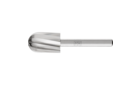 Frese HSS - Per la finitura e la sgrossatura - Forma cilindrica con testa a sfera C - Diam. gambo 6 mm - HSS C 1625/6 ALU - immagine del prodotto