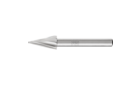 HSS frezeler - İnce ve kaba talaş kaldırma için - Sivri Uçlu Konik Tip G - Sap çapı 6 mm - Sap çapı 6 mm - Ürün görüntüsü