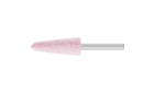 Stiftstenen - Voor het gebruik op kanten op staal en gietstaal - Stiftstenen kegelvorm STEEL EDGE - Stift-ø 6 x 40 mm [Sd x L2] - KE 1645 6 AR 46 O5V STEEL EDGE - Productafbeelding