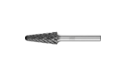 Yüksek performanslı uygulamalar için frezeler - Çelik ve çelik döküm için STEEL kesim - Radyüs Uçlu Konik Tip KEL - Sap çapı 6 mm - KEL 1230/6 STEEL HC-FEP - Ürün görüntüsü