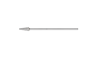 Fresas metal duro, aplicaciones de alto rendimiento - Dentado STEEL para acero y acero fundido - Forma cónica redonda KEL - ø del mango largo 6 mm, SL 150 mm - KEL 1230/6 STEEL SL 150 - la imagen del producto
