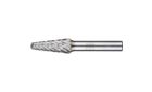 Fresas metal duro, aplicaciones de alto rendimiento - Dentado CAST para fundición - Forma cónica redonda KEL - ø mango 8 mm - KEL 1230/8 CAST - la imagen del producto