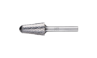 适用于高性能应用的碳化钨旋转锉 - 通用齿形ALLROUND齿 - 带端刃的圆头锥形 KEL - 柄径6毫米 - KEL 1630/6 ALLROUND - 产品图片