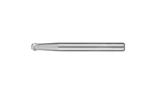 Fresas metal duro, aplicaciones de alto rendimiento - Dentado TITANIUM para titanio - Forma esférica KUD - ø mango 3 mm - KUD 0302/3 TITANIUM - la imagen del producto
