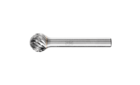 Carbide burs, performance line - OMNI cut for versatile use - Ball bur – Shape D - Shank dia. 1/4” [d2] - Carbide Bur - Ball, OMNI Cut 1/2'' x 7/16'' x 1/4'' Shank - SD-5 - Product image