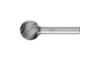 Limas rotativas de metal duro para aplicações universais - Para remoção e acabamento de materiais - Forma esférica KUD - Haste ø 8 mm - Haste ø 8 mm - Imagem do produto