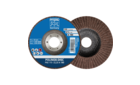 Non-woven products - POLINOX® fibre-backing discs - Interleaved construction - 4-1/2'' x 7/8'' POLINOX® Fibre-backing disc Interleaved - PNZ - Aluminum Oxide - 100 grit - Product image