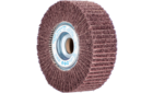 Non-woven products - POLINOX® unmounted flap wheels and accessories - Interleaved construction - Aluminum oxide A - 6'' X 2'' POLINOX® Unmounted Flap Wheel 1'' AH - PNZ Type - 100 Grit - Product image