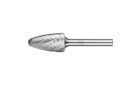 适用于高性能应用的碳化钨旋转锉 - 通用齿形ALLROUND齿 - 带端刃的圆头树形 RBF - 柄径6毫米 - RBF 1630/6 ALLROUND - 产品图片