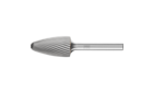 广泛应用的碳化钨旋转锉刀 - 适用于粗加工及精加工 - 带端刃的圆头树形 RBF - 柄径6毫米 - RBF 1630/6 Z3 - 产品图片