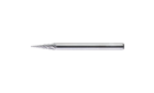 HM-Frässtifte für Hochleistungsanwendungen - Zahnung ALLROUND für den vielseitigen Einsatz - Spitzkegelform SKM - Schaft-ø 3 mm - Schaft-ø 3 mm - Produktbild
