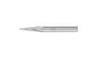 广泛应用的碳化钨旋转锉刀 - 适用于粗加工及精加工 - 锥形 SKM - 柄径6毫米 - SKM 0618/6 Z1 - 产品图片