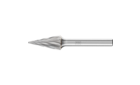 广泛应用的碳化钨旋转锉刀 - 适用于粗加工及精加工 - 锥形 SKM - 柄径6毫米 - SKM 1225/6 Z1 - 产品图片