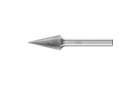 广泛应用的碳化钨旋转锉刀 - 适用于粗加工及精加工 - 锥形 SKM - 柄径6毫米 - SKM 1225/6 Z5 - 产品图片