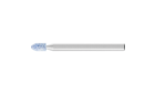 Stiftstenen - Voor het universeel gebruik op moeilijk verspaanbare materialen - Stiftstenen spitse boogvorm TOUGH - Stift-ø 3 x 30 mm [Sd x L2] - SP 0306 3 AWCO 60 J5V TOUGH - Productafbeelding