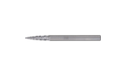Fresas metal duro, aplicaciones de alto rendimiento - Dentado ALLROUND para usos versátiles - Forma obús SPG - ø mango 3 mm - SPG 0313/3 ALLROUND - la imagen del producto