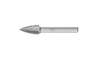 广泛应用的碳化钨旋转锉刀 - 适用于粗加工及精加工 - 尖头树形SPG - 柄径6毫米 - SPG 1020/6 Z3 PLUS - 产品图片
