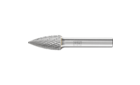 广泛应用的碳化钨旋转锉刀 - 适用于粗加工及精加工 - 尖头树形SPG - 柄径8毫米 - SPG 1225/8 Z3 PLUS - 产品图片