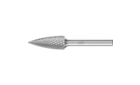 广泛应用的碳化钨旋转锉刀 - 适用于粗加工及精加工 - 尖头树形SPG - 柄径6毫米 - SPG 1230/6 Z4 - 产品图片