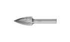 广泛应用的碳化钨旋转锉刀 - 适用于粗加工及精加工 - 尖头树形SPG - 柄径8毫米 - SPG 1630/8 Z3 PLUS - 产品图片