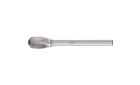广泛应用的碳化钨旋转锉刀 - 适用于粗加工及精加工 - 椭圆形 TRE - 柄径3毫米 - TRE 0610/3 Z5 - 产品图片