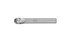 Fresas metal duro, aplicaciones de alto rendimiento - Dentado STEEL para acero y acero fundido - Forma gota TRE - ø mango 6 mm - TRE 0813/6 STEEL - la imagen del producto