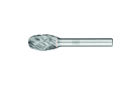 Fresas metal duro, aplicaciones de alto rendimiento - Dentado STEEL para acero y acero fundido - Forma gota TRE - ø mango 6 mm - TRE 1220/6 STEEL - la imagen del producto