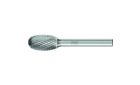 广泛应用的碳化钨旋转锉刀 - 适用于粗加工及精加工 - 椭圆形 TRE - 柄径6毫米 - TRE 1220/6 Z3 PLUS - 产品图片