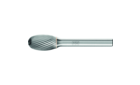 广泛应用的碳化钨旋转锉刀 - 适用于粗加工及精加工 - 椭圆形 TRE - 柄径6毫米 - TRE 1220/6 Z3 - 产品图片