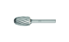 广泛应用的碳化钨旋转锉刀 - 适用于粗加工及精加工 - 椭圆形 TRE - 柄径6毫米 - TRE 1625/6 Z1 - 产品图片