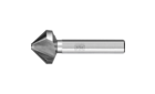 Bohr- und Senkwerkzeuge - HSS-Kegelsenker - Kegelsenker mit Ungleichteilung UGT HSSE DIN 335 C 90°, Ausführung Co5 - UGT HSSE DIN 335 C90° 25,0 - Produktbild
