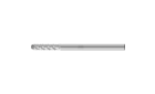TC burrs for high-performance applications - TITANIUM cut for titanium - Cylindrical shape with radius end WRC - Shank dia. 3 mm - Shank dia. 3 mm - Product image